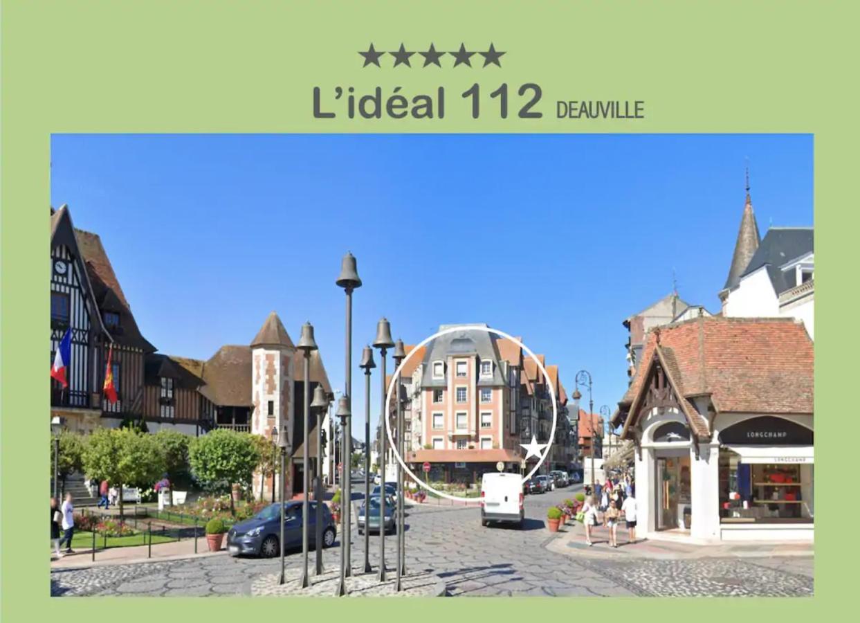 L'Ideal 112 - 85M2, 2 Chambres, Parking & Cabine De Plage Deauville Eksteriør bilde