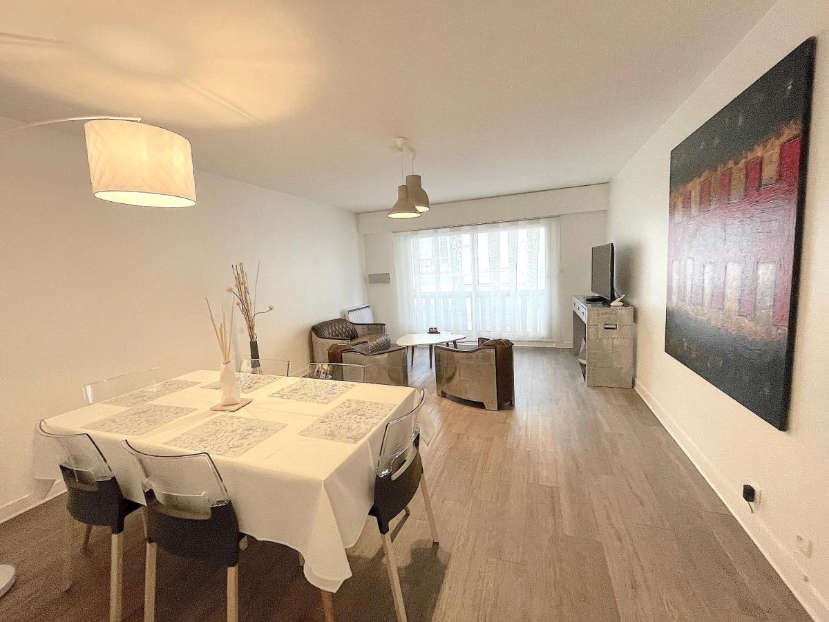 L'Ideal 112 - 85M2, 2 Chambres, Parking & Cabine De Plage Deauville Eksteriør bilde