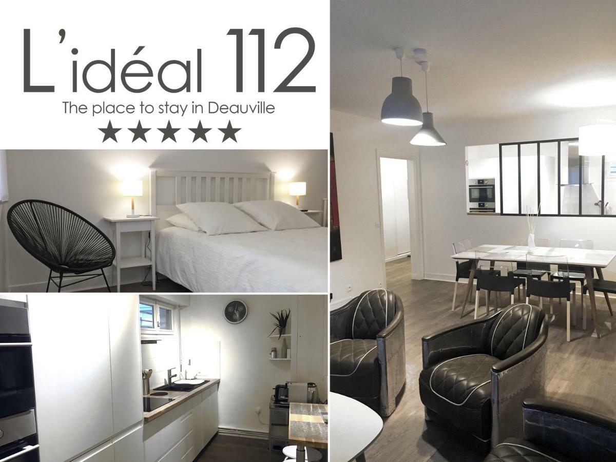 L'Ideal 112 - 85M2, 2 Chambres, Parking & Cabine De Plage Deauville Eksteriør bilde