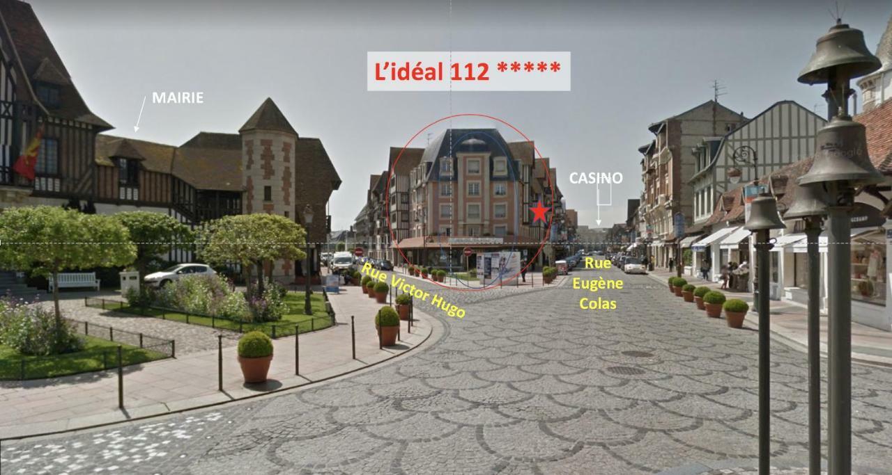 L'Ideal 112 - 85M2, 2 Chambres, Parking & Cabine De Plage Deauville Eksteriør bilde